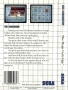 Sega  Master System&nbsp; - &nbsp;Ghostbusters (Back)